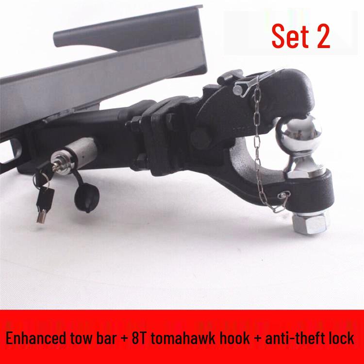 Toyota FJ Cruiser Modified Rear Trailer Hitch & Tow Hook Bracket