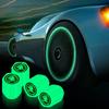 2025 New Car Luminous Tire Valve Cap Air Nozzle Cover for Skoda Octavia MK2 MK3 2 3 A7 Fabia Karoq Kodiaq Superb Rapid Kamiq Sca