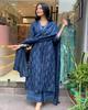 Indian Women Designer Kurta Pant Dupatta Set Bollywood Top Tunic Kurti Salwar Suit Dress