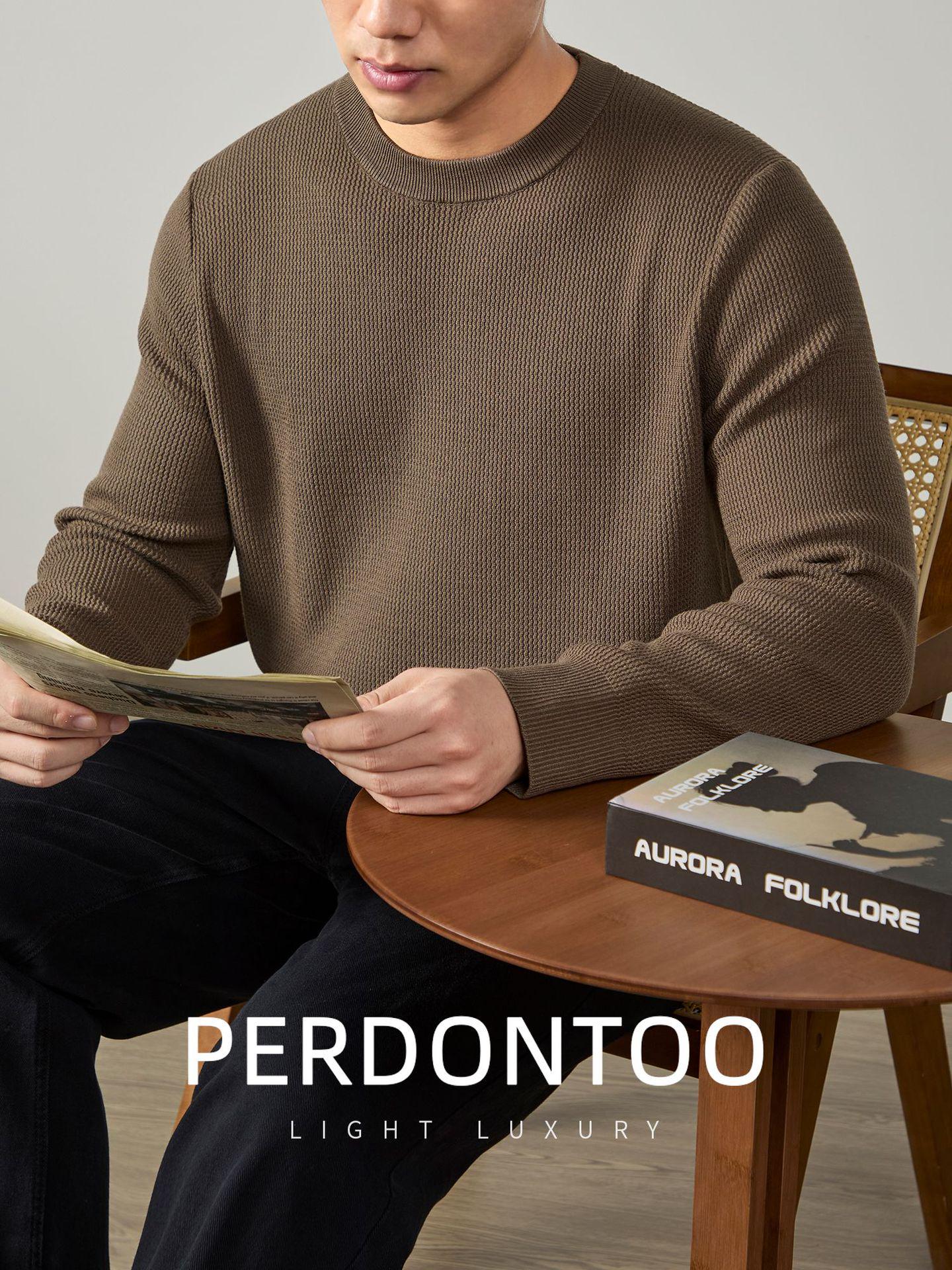 

Men s Retro Cloud Pattern Knit Sweater | Soft, Warm, Elastic & Versatile for Autumn/Winter XL