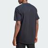 Adidas T Shirts Unisex Black Crew Neck Moderate Straight Fit IS7490