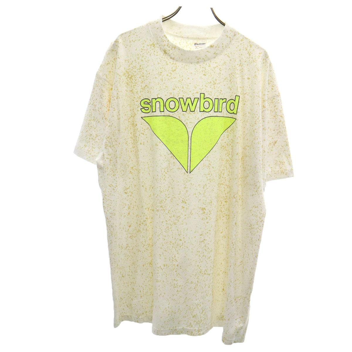 

STEDMAN 90-е Сделано в США Старый комбинезон с ручкой Футболка с коротким рукавом XL Мужская Б/У