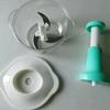 Manual Press Vegetable Mincer Removable Handheld Food Chopper Garlic Mincing Machine  for Home