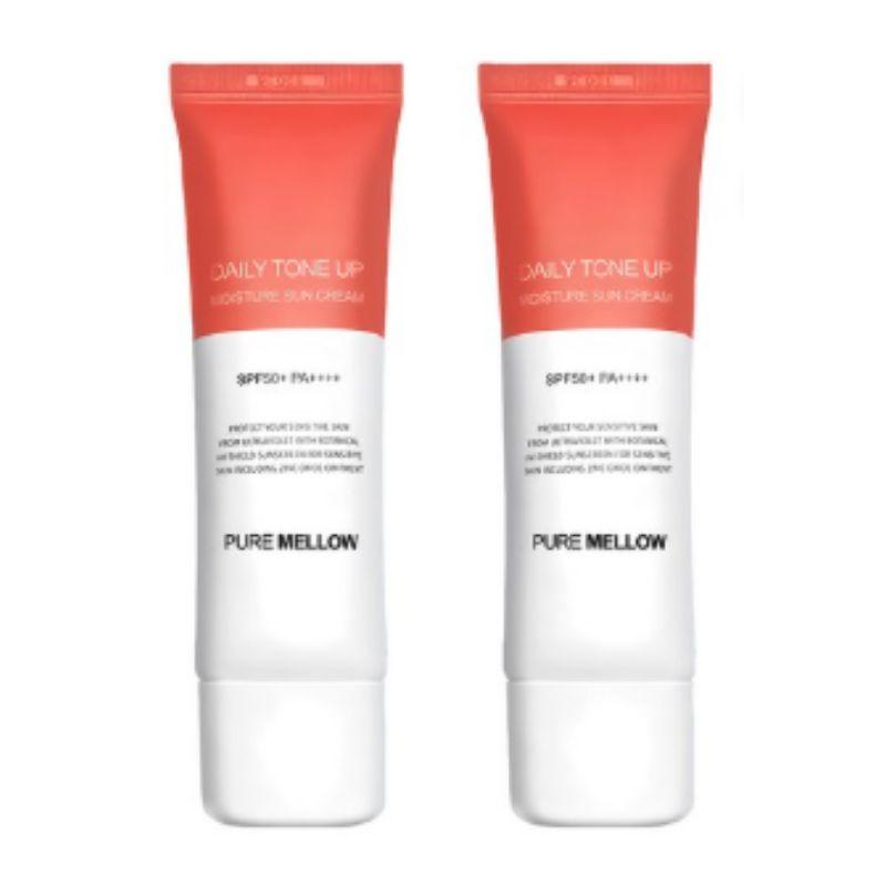 Чистый Мягкий Тон-Ап Увлажняющий Солнцезащитный Дуэт K-Beauty SPF50+ PA++++ Ежедневная Защита от УФ-излучения Базовый Набор