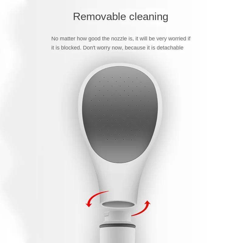 Booster-Duschkopf mit Filter für geringen Wasserdruck, Handbrause, Duschset für Badezimmer, für den Heimgebrauch, Badezimmerzubehör