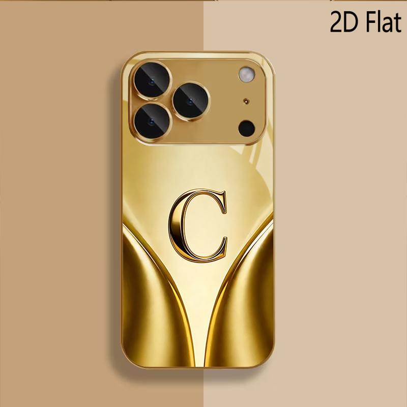 Jin C Patterned tempered glass design for iPhone16 17 Pro Max 15 14 13 12 11 ProMax Phone Case Camera Cover Shockproof Hard Back