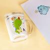 350ml Niedliche Einhorn Kinder Milchbecher mit Skala Transparentes Frühstücksbecher mit Strohdeckel Cartoon Glasbecher für Kinder Trinkgeschirr