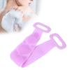 Silicone Back Scrubber Double Sided Bath Shower Exfoliating Back Cleaning Belt Strap for Men Women
