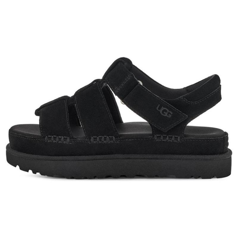 UGG Goldenstar Strap Platform Sandal Black Women s Sneakers 1137890-BLK 38 чёрный 11570₽