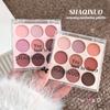 SHAQINUO Disco Ombretti Nove Colori