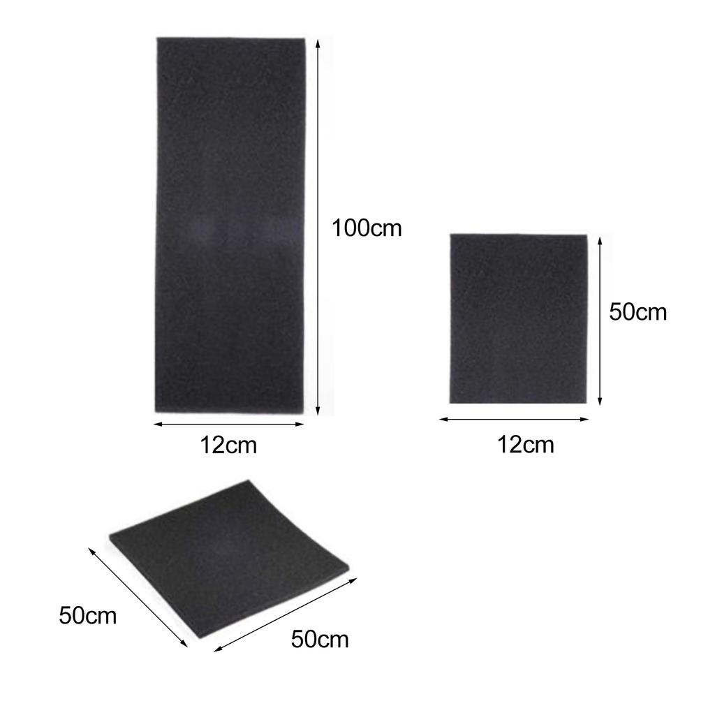 Black Foam Pond Fish Tank Aquarium Sponge Filter Pad