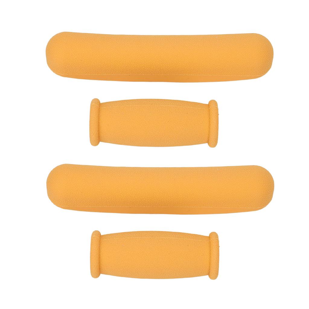 4 Stück Extra Dick Gepolsterte Rutschfeste TPU Krücken Ersatzpolster für Achselhöhlen Handgriffe für Standard Aluminiumkrücken