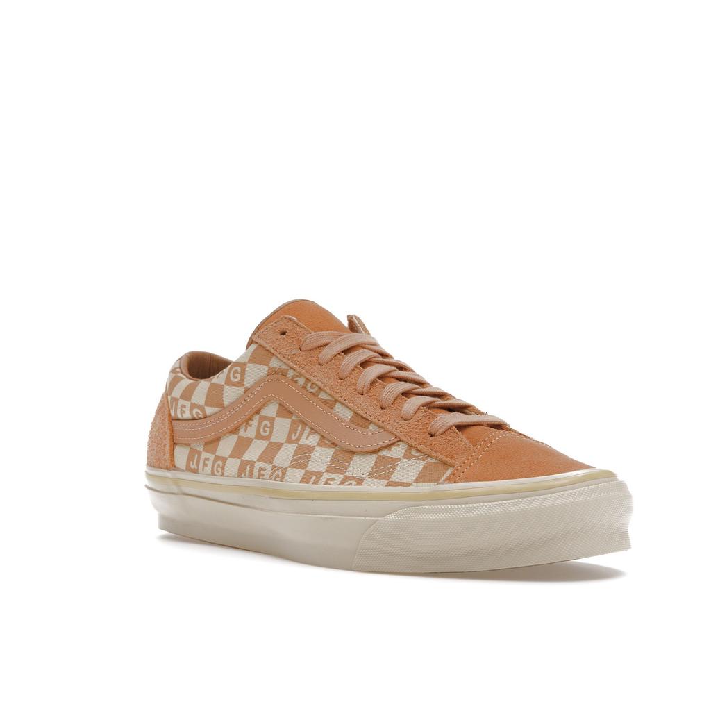 Joe Freshgoods X Vans OG Style 36 LX Honeymoon Stage - Khaki Unisex Sneakers Tan Marshmallow VN0A4BVERQX