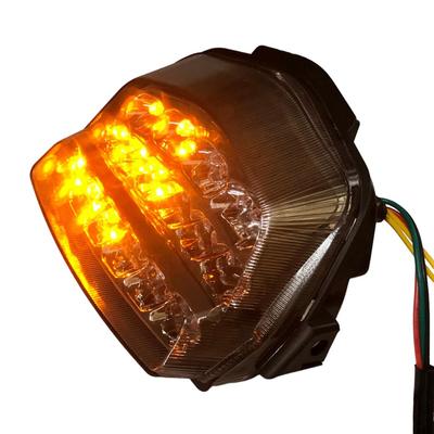 Luz Traseira LED de Freio para Motocicleta Lâmpada de Sinalização Traseira Luzes Traseiras de Freio e Condução Compatível Com CBR1000RR 2008-2016