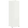 Umbrella Stand with Storage White 15.5 X 15.5 X 49 Cm Metal