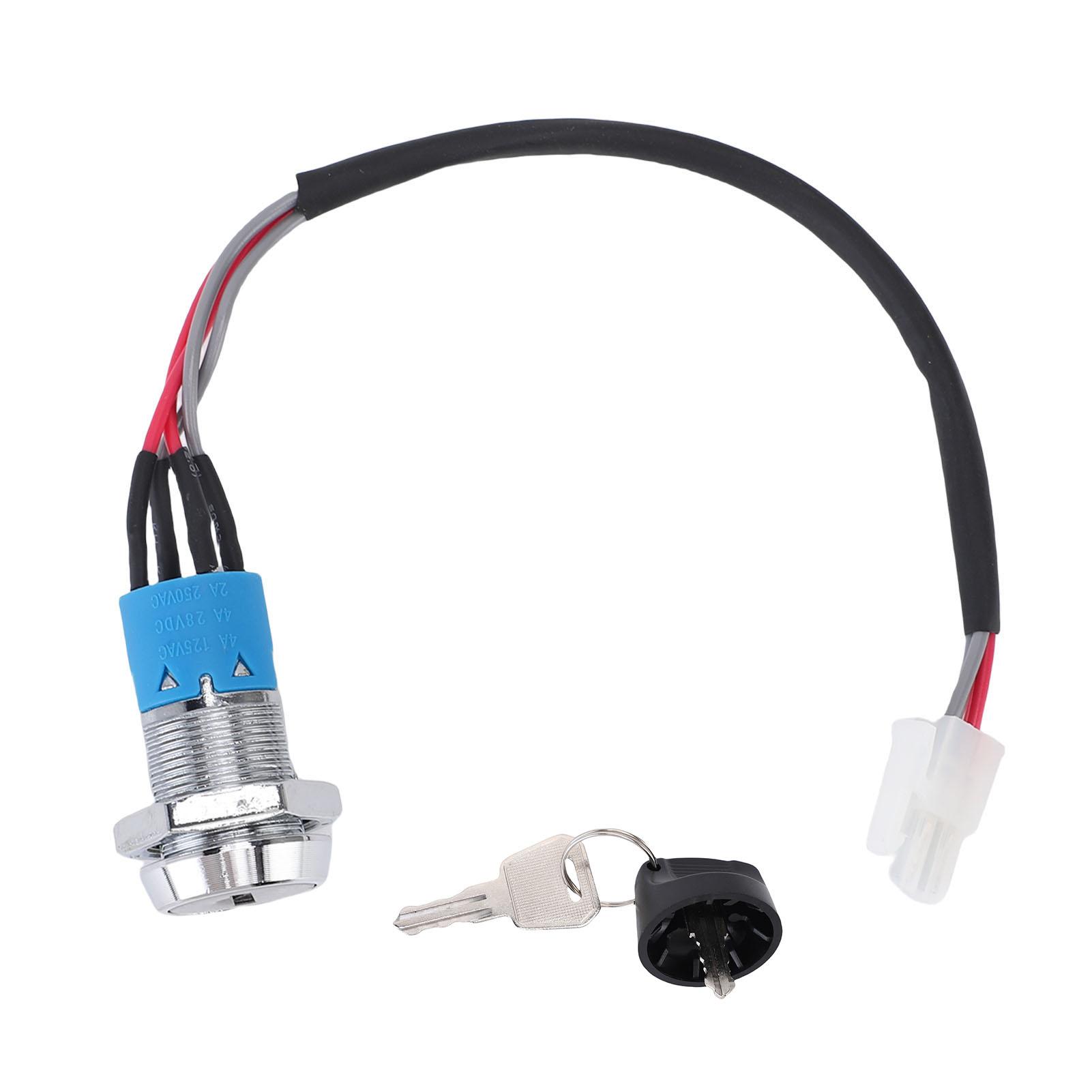 

Tractor Ignition Ignition Manual Starter with Key for Tractor Forklift Engineering Vehicles Agricultural Tricycles