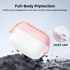 AHASTYLE WG174 For AirPods Pro 3 Silicone Earphone Case Transparent Separable Protective Cover