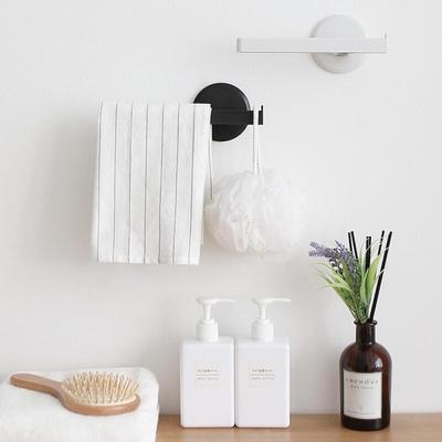 Bathroom Kitchen Towel Rack, Non-perforated Adhesive Stick Hanger