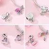 Copper Charm Bead Charms Bead Charms Pendant Heart Shaped Mothers Day Charm Bead Charms for Authentic Bracelets Do It Yourself Fine Jewellery Gift Id