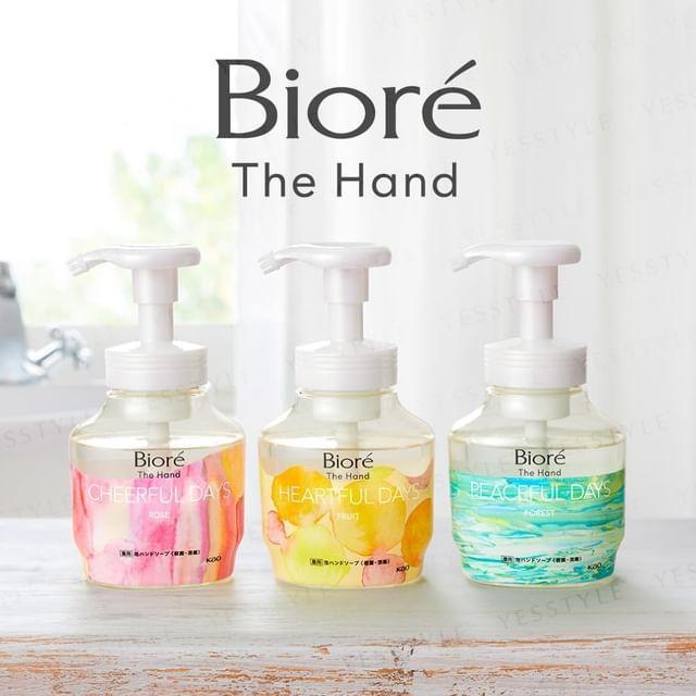 Kao - Biore The Hand Foaming Hand Wash Herbal Wood - 340ml Refill