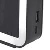 Wireless Charging Alarm Clock USB Reverse Charging LED Large Screen Rectangle Digital Alarm Clock for Bedroom