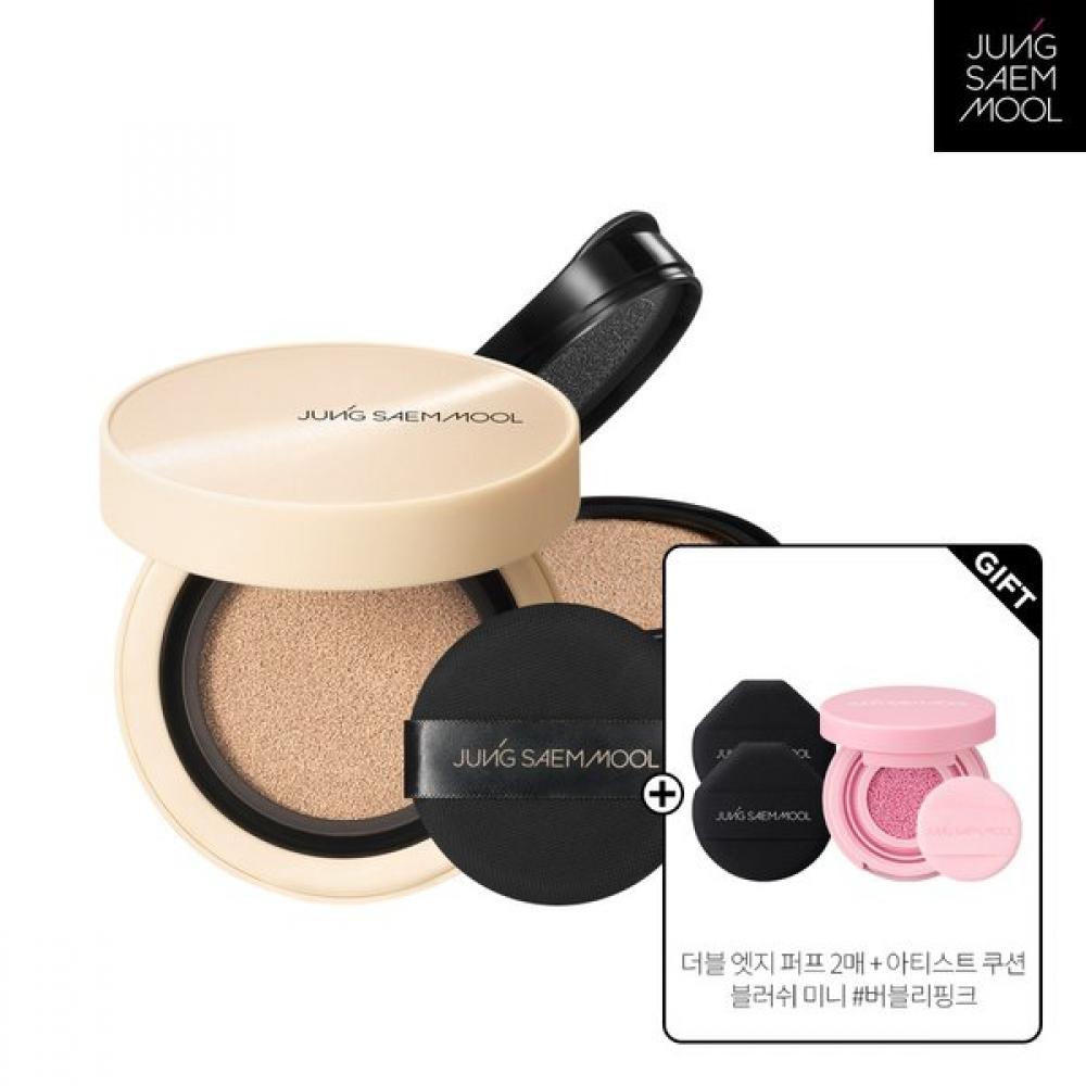 Jungsaemmool Skin Nuder Cushion Включает сменный блок + Пробный набор Boosting Fairlight