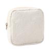 Flower Cartoon Design Sanitary Napkins Bag Zipper Closure Compact & Portable Storage Pouch Multipurpose Storage Bag