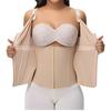 Body Sculpting Slimming Tummy Control Sports Zipper Shapewear for Women - Enhanced Three-Row Buckle Vest