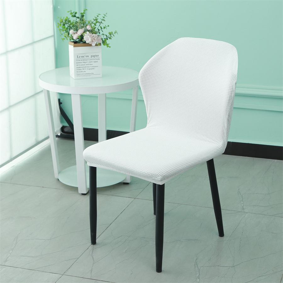 

Thickened Corn Pattern Elastic Seating Case Hotel Restaurant Dining Chair Cover for Home Durable Durable Useful 38 cm