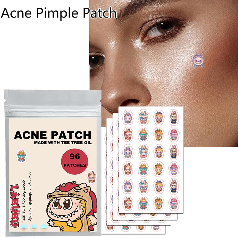 96 PCS/SET Labubu Pimple Patch Acne Colorful Invisible Acne Removal Skin Care