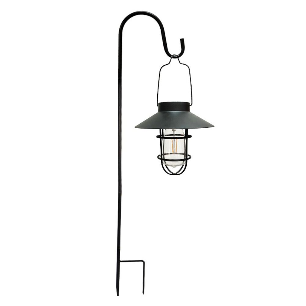 Retro Hanging Tent Lamp Vintage Landscape Light Atmosphere Light Solar Lantern Lamp  Outdoor