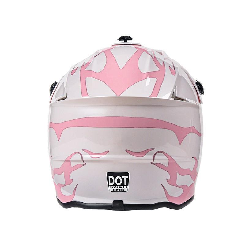 Full Face Motorcycle Helmet Off-Road ATV Dirt Bike Mountain Downhill Karting Kids Safety Headgear ABS