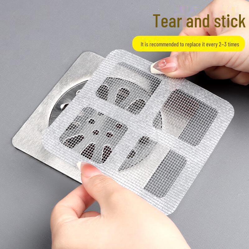 Anti-Clog Hair Catcher & Drain Cover for Bathroom, Kitchen, and Toilet