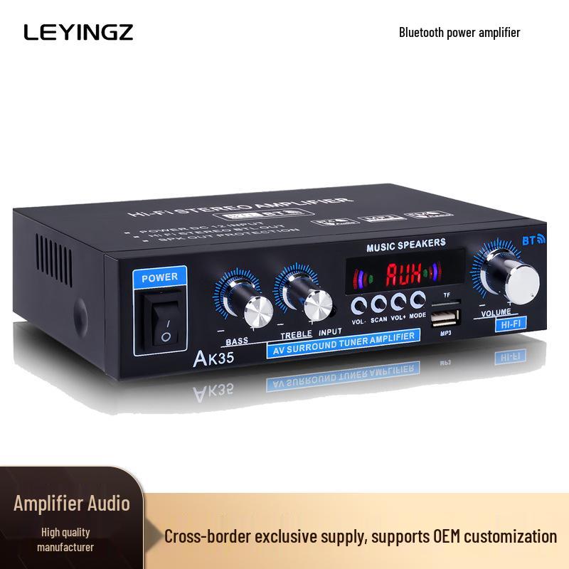 AK35 Bluetooth USB Two-Channel Digital Amplifier