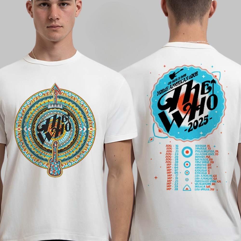New The Who Vancouver British Columbia Canada 2025 Venue Tee At Rogers Arena On September 23 2025 Unisex T-Shirt