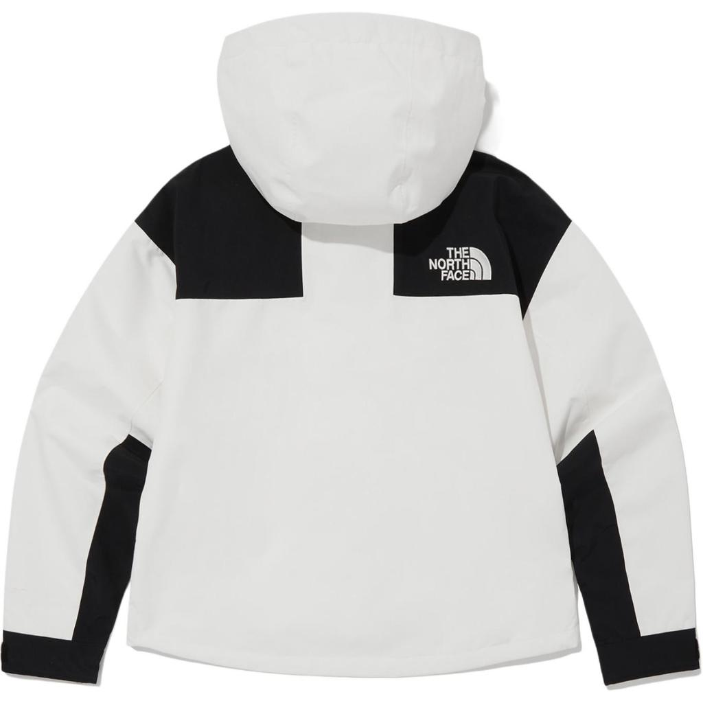 The North Face Mountain Waterproof Windbreaker Jacket Women's Ivory NJ2HQ80A