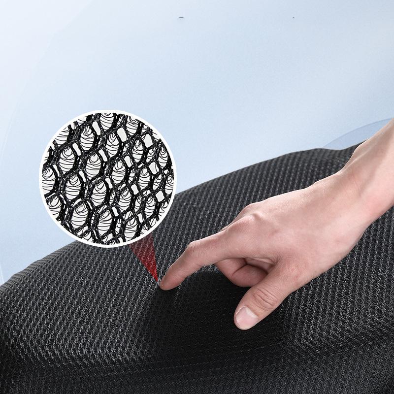 Motorcycle Seat Cover Waterproof Motorbike Scooter Seat Covers Universal Saddle-Cover Sun Protection Heat Insulation Cushion