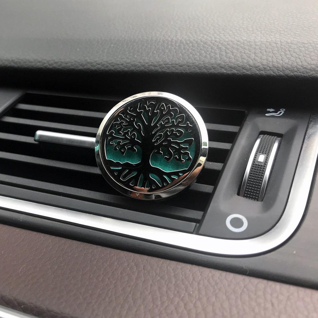 Car Vent Clip Diffuser Lotus Buddha, 10 Pads