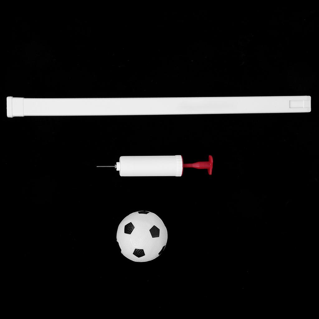 Children Sports Ice Hockey Soccer Goals Balls Pump Practice Game Toy Set