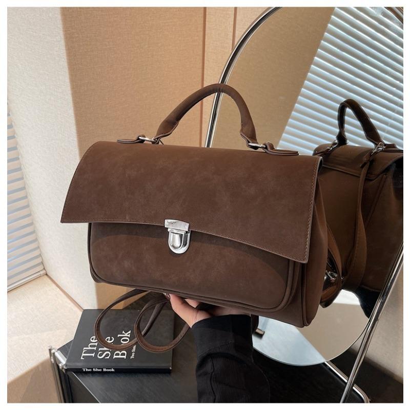 

Повседневная матовая сумка-портфель женская универсальная сумка почтальона новый модный рюкзак универсальная сумочка сумка через плечо кофейный