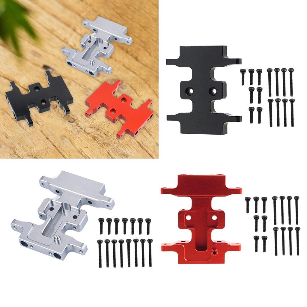 Aluminium Skid Plate for 1:24 RC Crawler Car Gearbox Component Upgrade