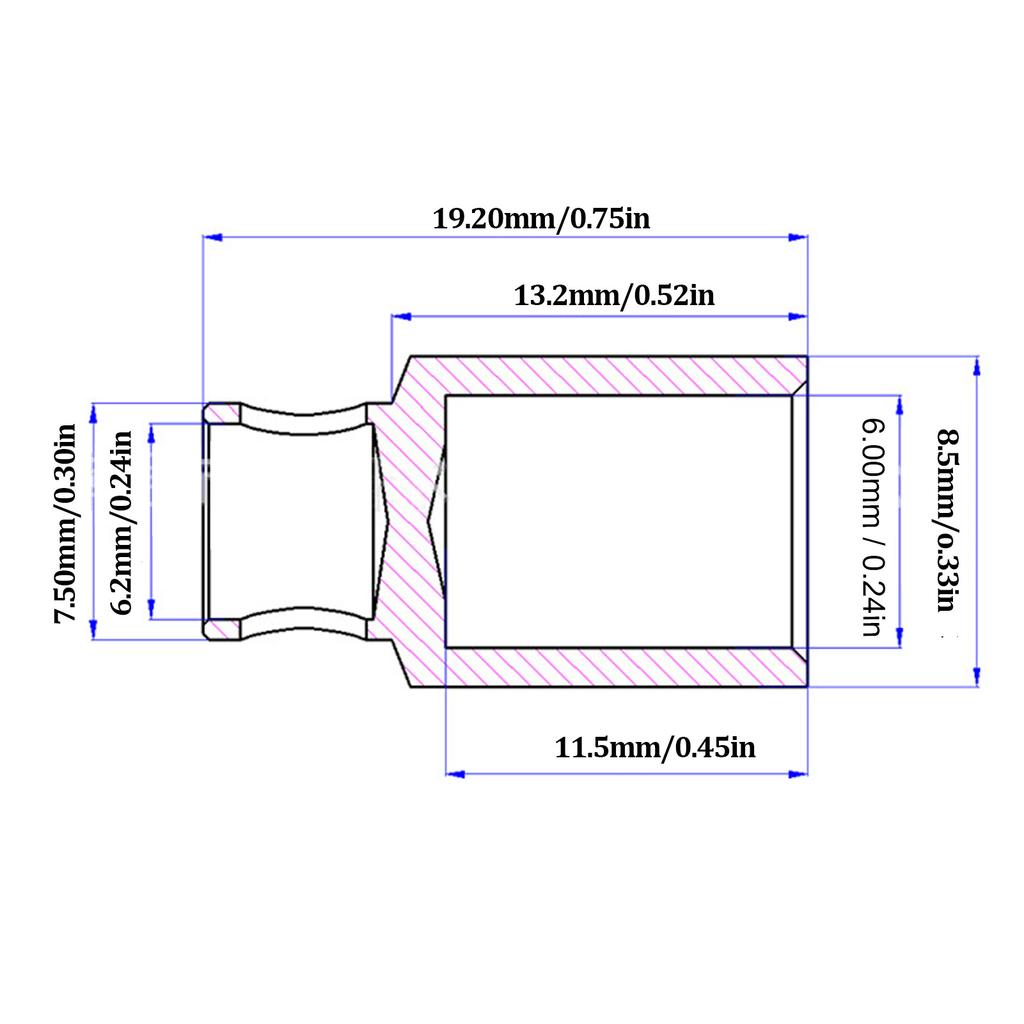 10 Sets 6mm Banana Connector Plug Copper Plating Good Transmission Male Female Battery Connectors