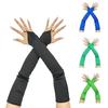 Women Satins Gloves Lady Long Gloves for Opera Proms Women and Girls Gift
