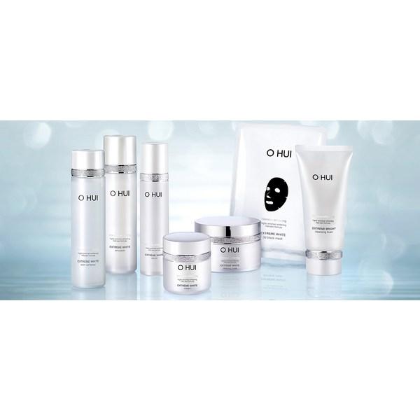 O HUI Extreme White Serum 45ml + Miracle Moisture Miniature Basic Cosmetics 3-piece Kit