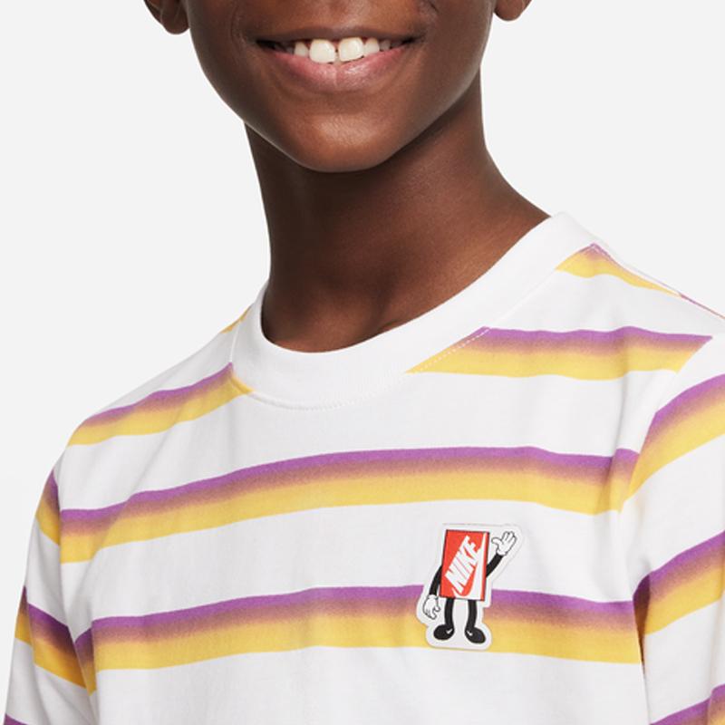 Nike Kids T Shirts Crew Neck Moderate FD0843-100
