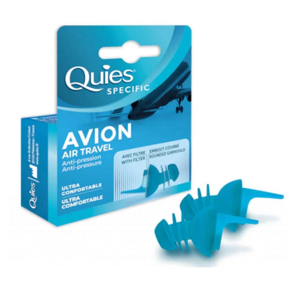Quies Travel Flight Ear Plugs (1 Pair)