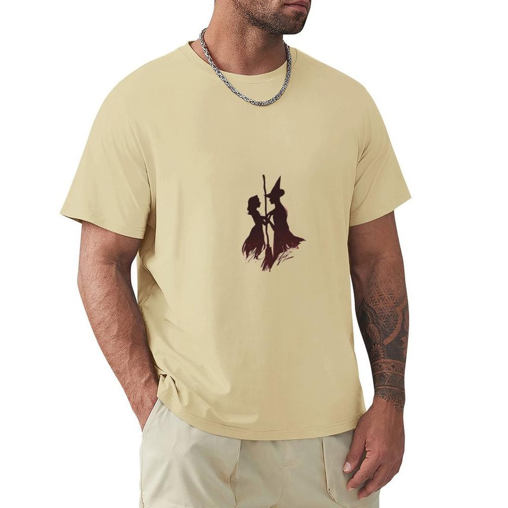 Wicked Broadway Silhouettes T-Shirt Blacks Customs Graphic Tee Shirt Vintage Graphic Tee Mens Graphic T-Shirts Pack