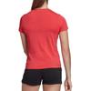 Adidas T Shirts Women's Pink Crew Neck Moderate Straight Fit FM6431