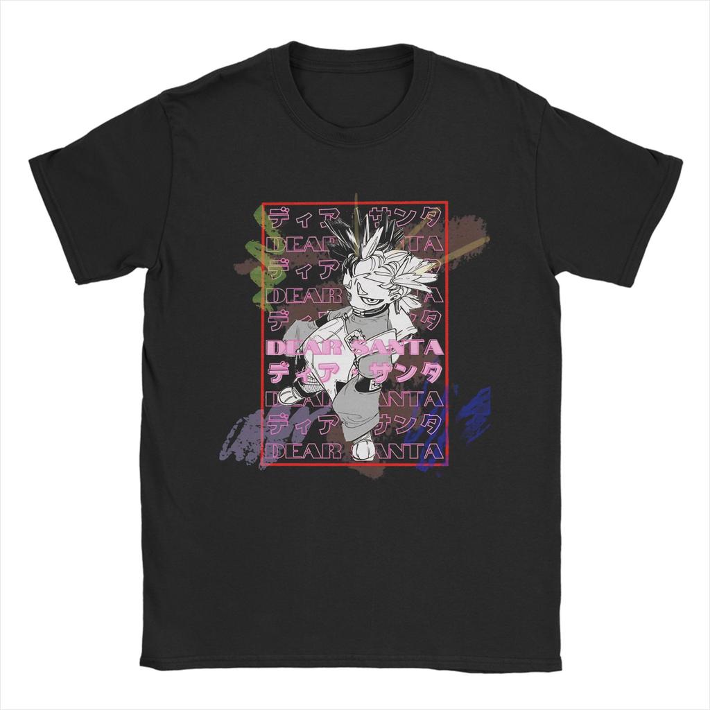 Novelty Jabber Tshirt Men Round Neck Cotton T Shirts Anime Gachiakuta Short Sleeve Tees 4xl 5xl Clothes