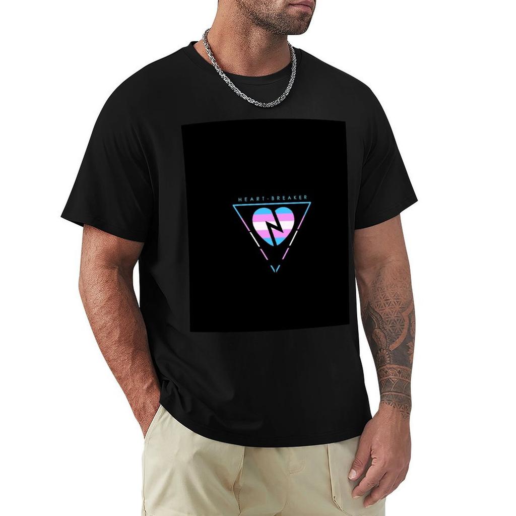 Heartbreaker Trans Pride Tshirt Casual Trendy Short Sleeve Tshirt
